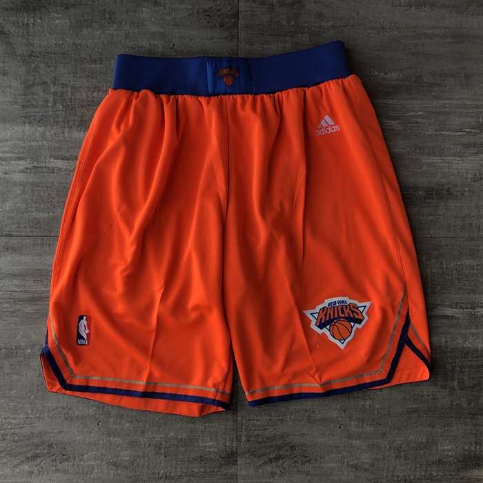 New York Knicks Orange Classics Basketball Shorts
