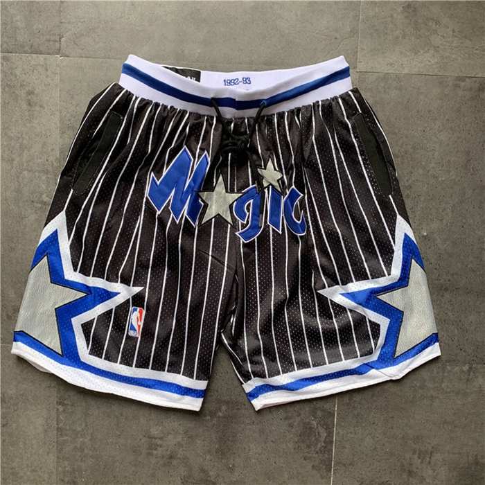 Orlando Magic Just Don Black Basketball Shorts