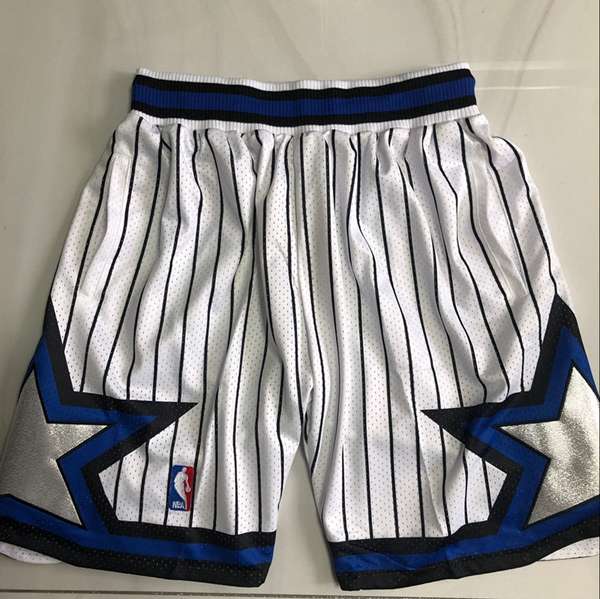 Orlando Magic Mitchell&Ness White Basketball Shorts