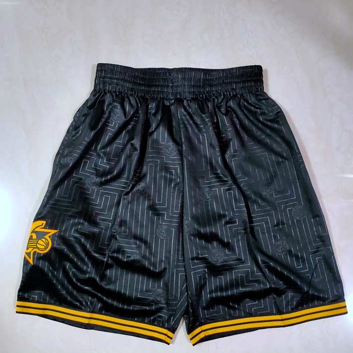 Philadelphia 76ers Black Basketball Shorts