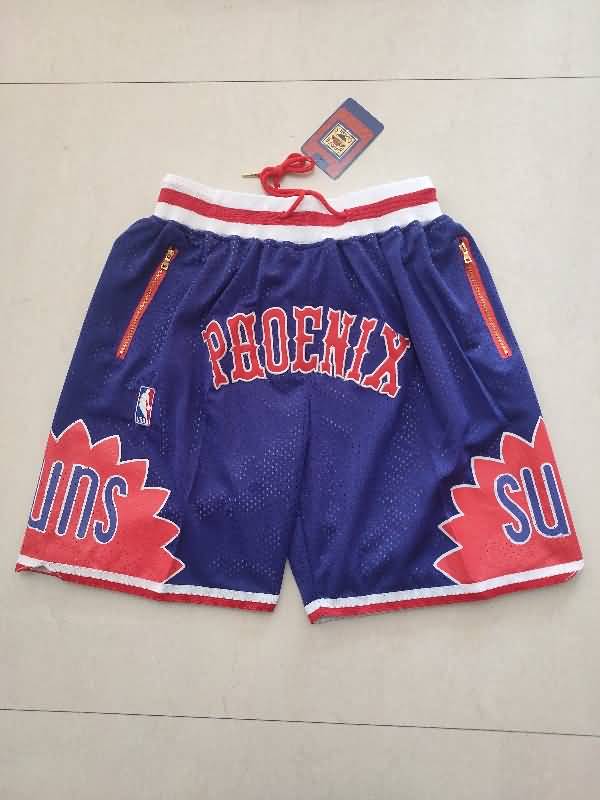 Phoenix Suns Just Don Purple Basketball Shorts