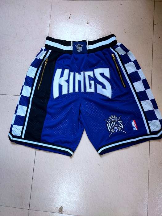Sacramento Kings Just Don Purples Basketball Shorts 02