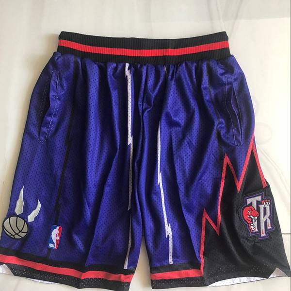 Toronto Raptors Mitchell&Ness Purple Basketball Shorts 02