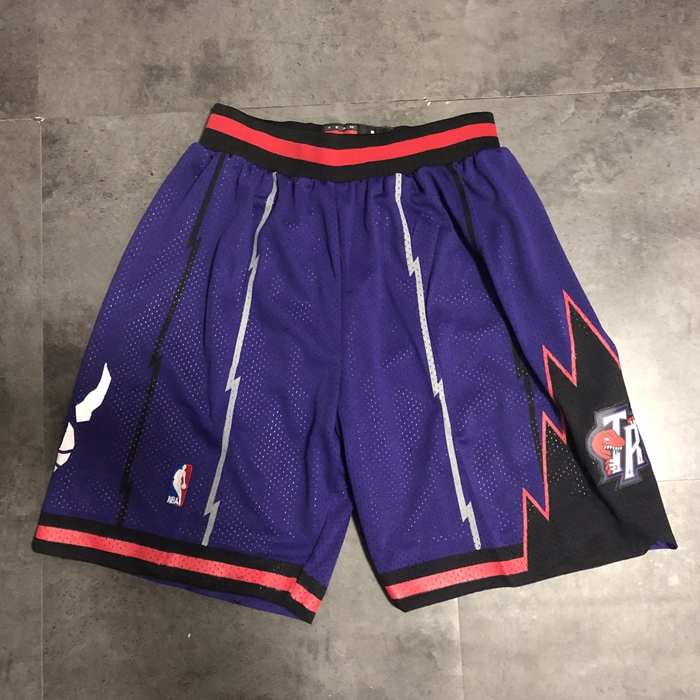 Toronto Raptors Purples Classics Basketball Shorts