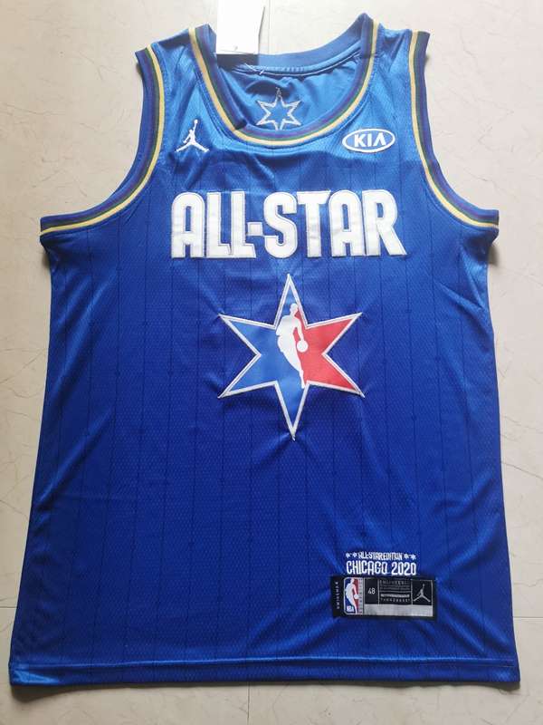 2020 All Star BRYANT 24 Blue Basketball Jersey (Stitched)