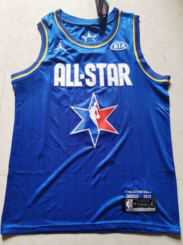 2020 All Star DAVIS #3 Blue Basketball Jersey (Stitched)