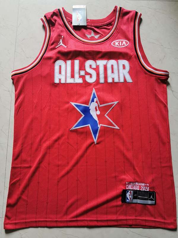 2020 All Star BRYANT 24 Red Basketball Jersey (Stitched)