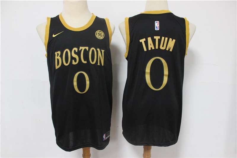 Boston Celtics 20/21 TATUM #0 Black Basketball Jersey (Stitched)