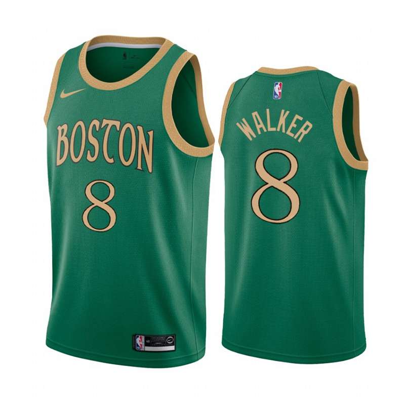 Boston Celtics 2020 WALKER #8 Green City Basketball Jersey (Stitched)