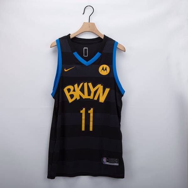 Brooklyn Nets 20/21 IRVING #11 Black Basketball Jersey (Stitched) 03