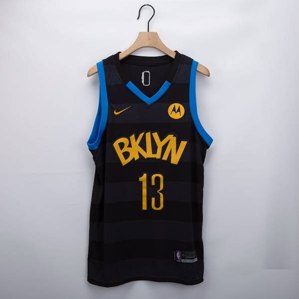 Brooklyn Nets 20/21 HARDEN #13 Black Basketball Jersey (Stitched) 03