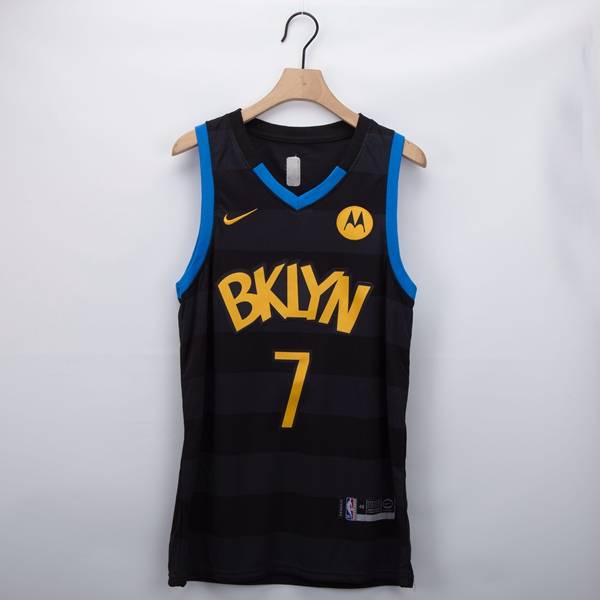 Brooklyn Nets 20/21 DURANT #7 Black Basketball Jersey (Stitched) 03