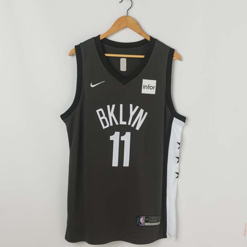 Brooklyn Nets IRVING #11 Black Basketball Jersey (Stitched) 03