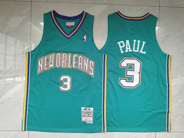 Charlotte Hornets 2005/06 PAUL #3 Green Classics Basketball Jersey (Stitched)