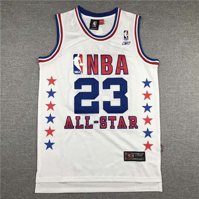 Chicago Bulls 2003 JORDAN #23 White ALL-STAR Classics Basketball Jersey (Stitched)