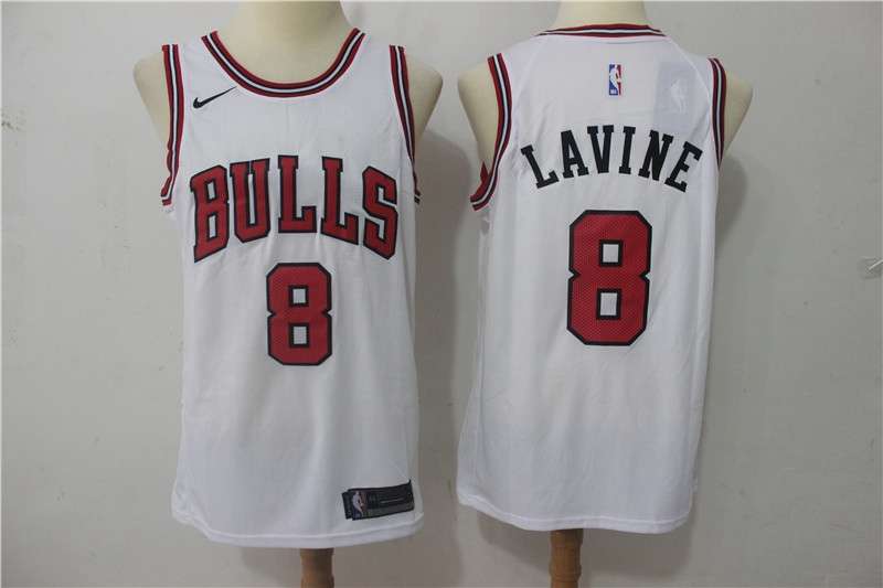 Chicago Bulls 20/21 LAVINE #8 White Basketball Jersey (Stitched)