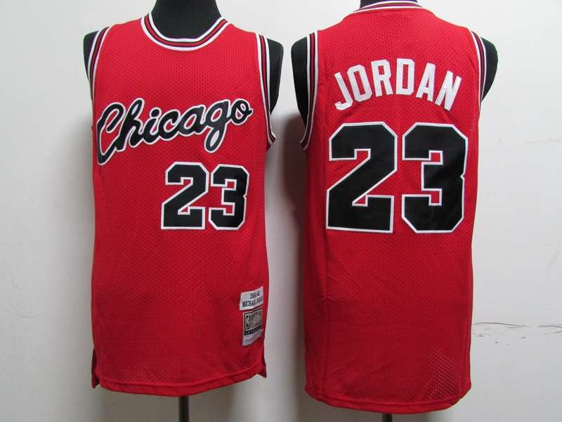 Chicago Bulls 84/85 JORDAN #23 Red Classics Basketball Jersey (Stitched)