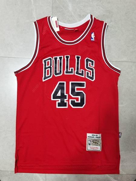 Chicago Bulls 94/95 JORDAN #45 Red Classics Basketball Jersey