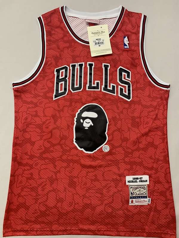 Chicago Bulls 96/97 JORDAN #23 Red Classics Basketball Jersey (Stitched)