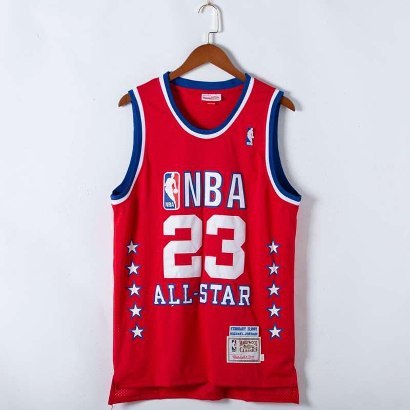 Chicago Bulls 1998 JORDAN #23 Red ALL-STAR Classics Basketball Jersey (Stitched)