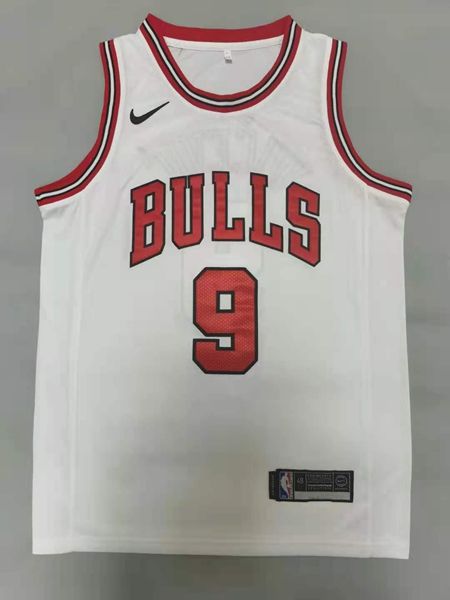Chicago Bulls 20/21 BULLS #9 White Basketball Jersey (Stitched)