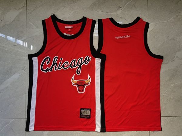 Chicago Bulls Red Basketball Jersey (Stitched)