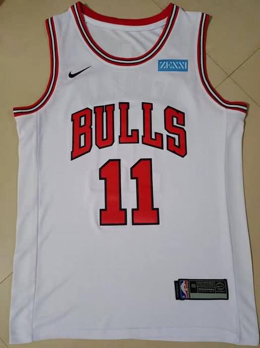 Chicago Bulls DeROZAN #11 White Basketball Jersey (Stitched)