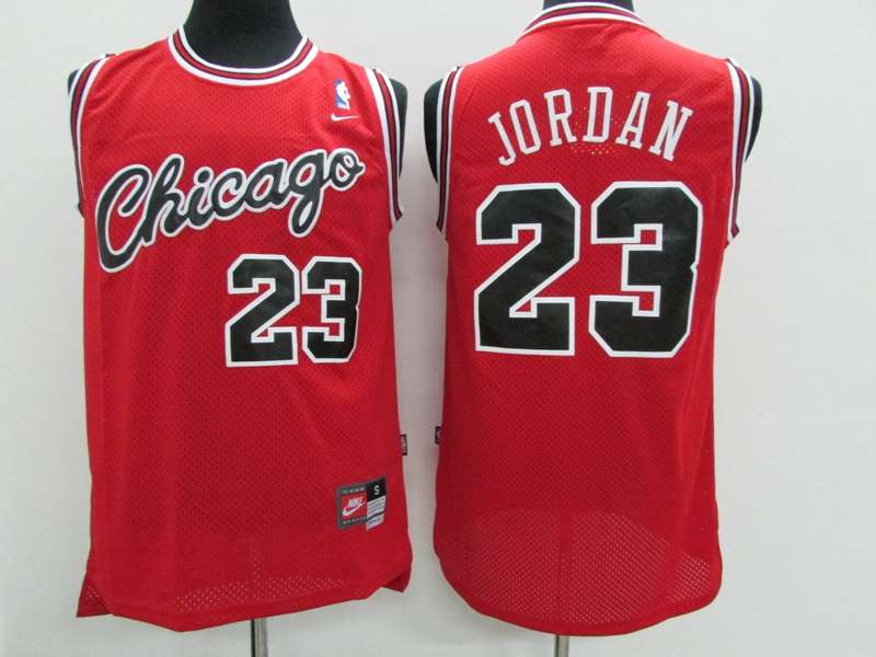 Chicago Bulls JORDAN #23 Red Classics Basketball Jersey (Stitched)