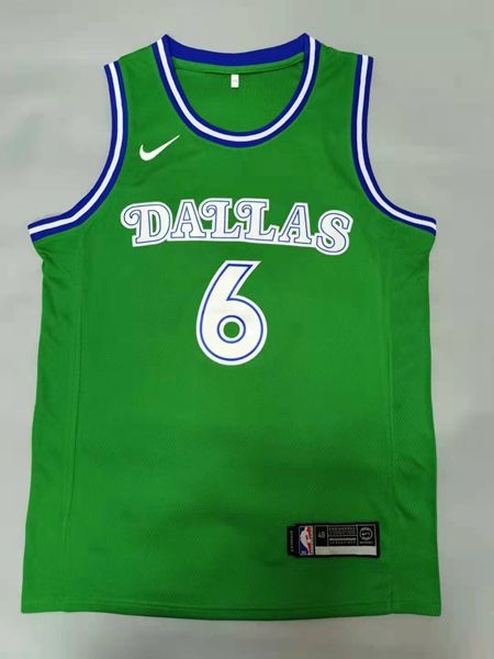 Dallas Mavericks 20/21 PORZINGIS #6 Green Basketball Jersey (Stitched)