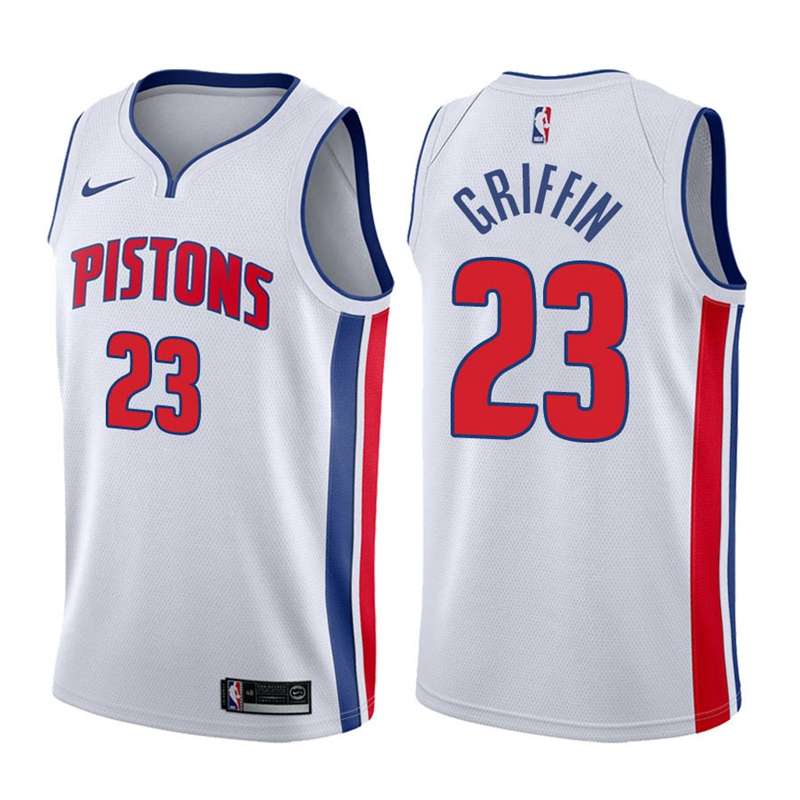 Detroit Pistons 20/21 GRIFFIN #23 White Basketball Jersey (Stitched)