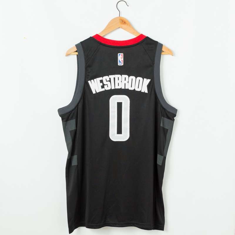 Houston Rockets 20/21 WESTBROOK #0 Black Basketball Jersey (Stitched)