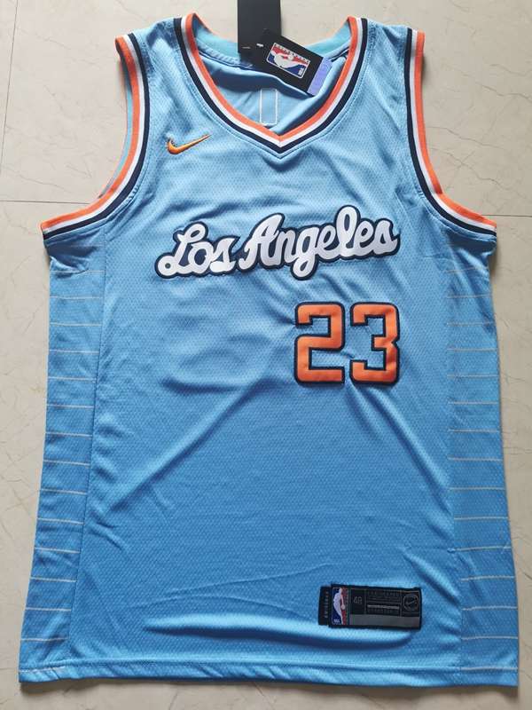Los Angeles Clippers WILLIAMS #23 Blue Basketball Jersey (Stitched)