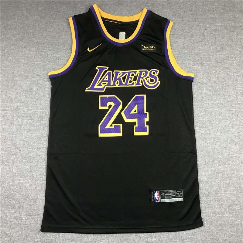 Los Angeles Lakers 20/21 BRYANT #24 Black Basketball Jersey (Stitched)