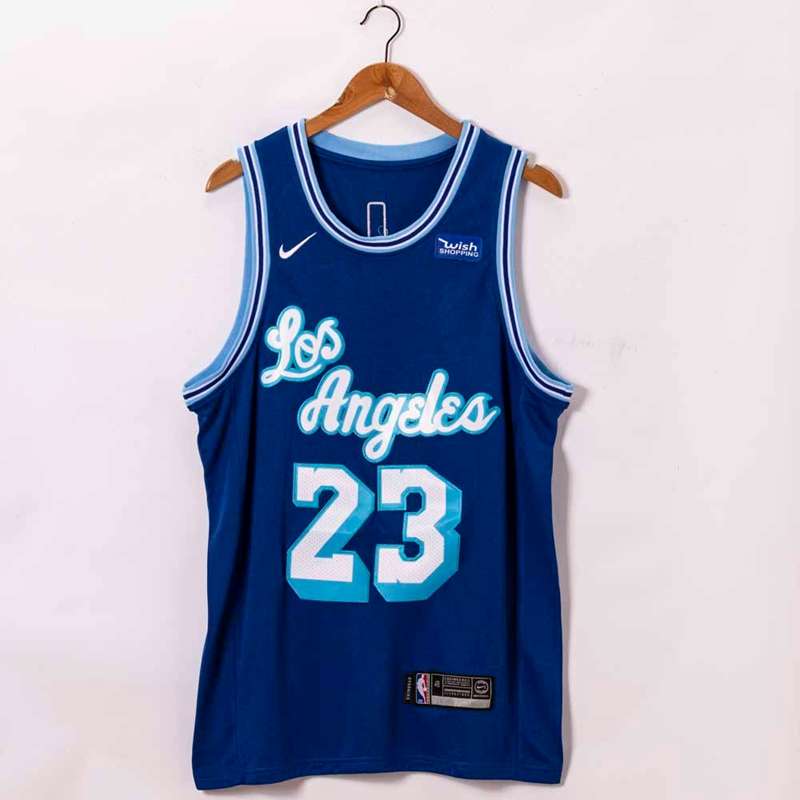 Los Angeles Lakers 20/21 JAMES #23 Blue Basketball Jersey (Stitched)