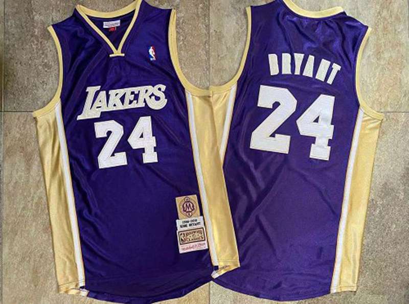 Los Angeles Lakers 2020 BRYANT #24 Purples Classics Basketball Jersey (Closely Stitched)