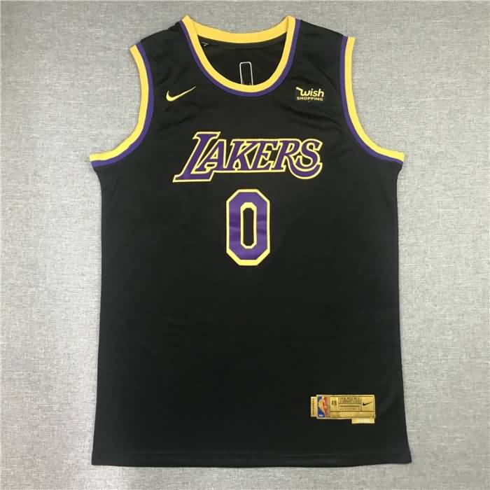 Los Angeles Lakers 20/21 WESTBROOK #0 Black Basketball Jersey (Stitched)