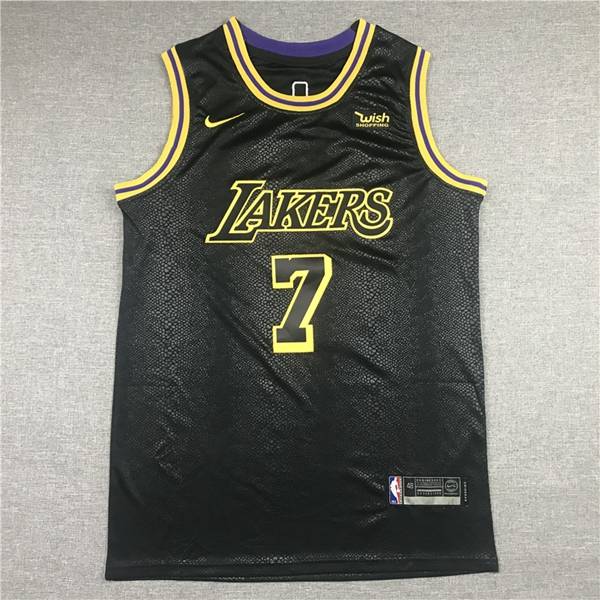 Los Angeles Lakers 2020 ANTHONY #7 Black City Basketball Jersey (Stitched)