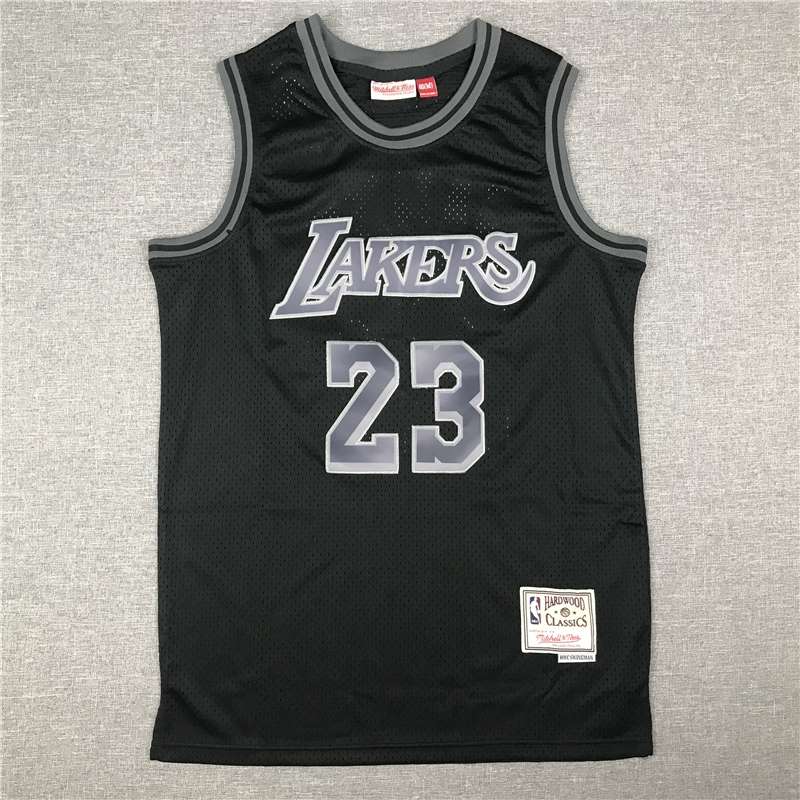 Los Angeles Lakers JAMES #23 Black Classics Basketball Jersey (Stitched)