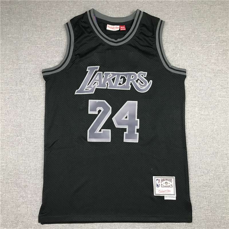 Los Angeles Lakers BRYANT #24 Black Classics Basketball Jersey (Stitched)