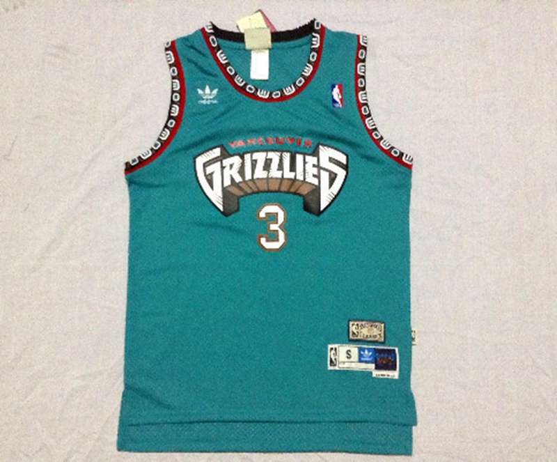 Memphis Grizzlies ABDUR-RAHIM #3 Green Classics Basketball Jersey (Stitched)