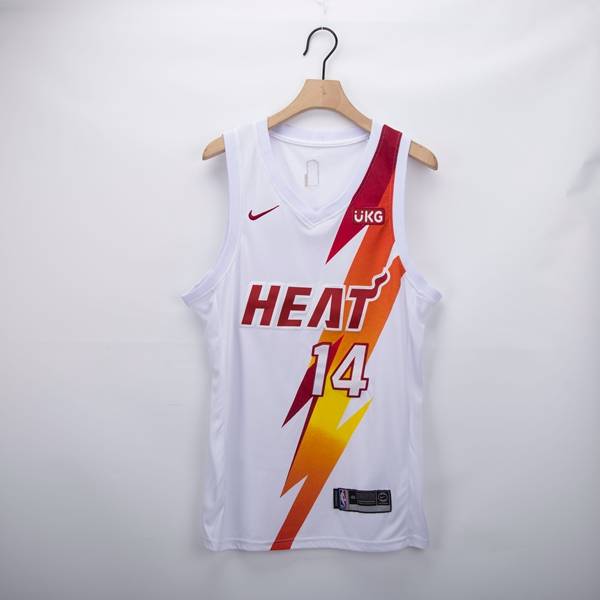 Miami Heat 20/21 HERRO #14 White Basketball Jersey (Stitched)
