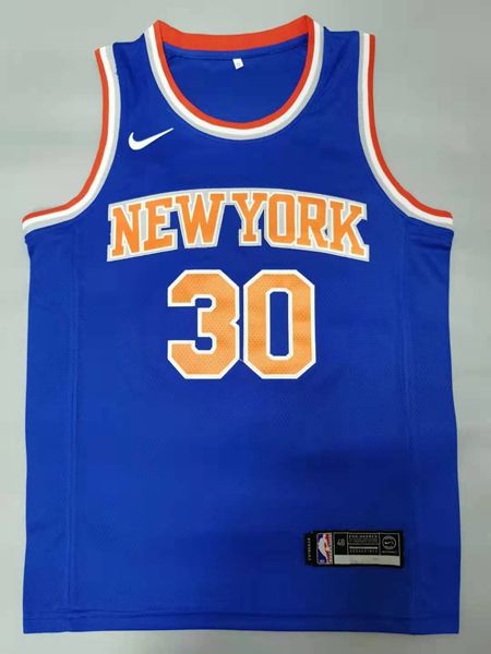 New York Knicks RANDLE #30 Blue Basketball Jersey (Stitched)