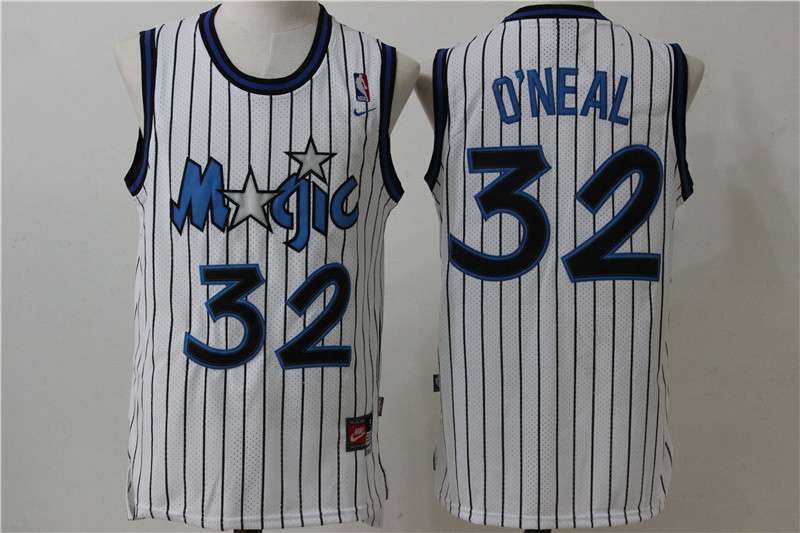 Orlando Magic ONEAL #32 White Classics Basketball Jersey (Stitched)