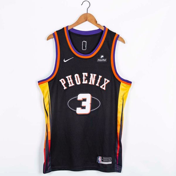 Phoenix Suns 21/22 PAUL #3 Black Basketball Jersey (Stitched)
