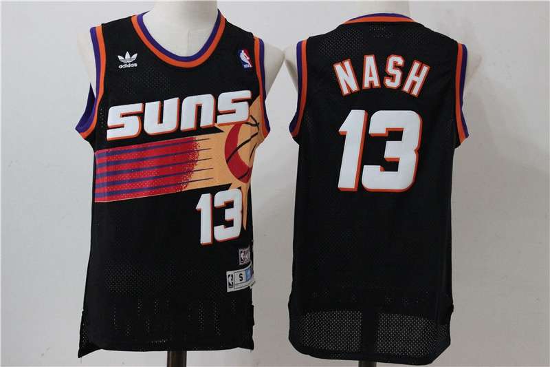 Phoenix Suns NASH #13 Black Classics Basketball Jersey (Stitched)
