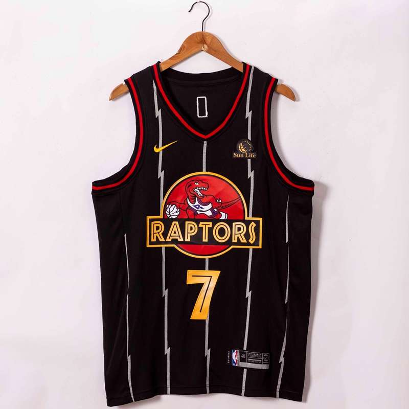 Toronto Raptors 20/21 LOWRY #7 Black Basketball Jersey (Stitched)