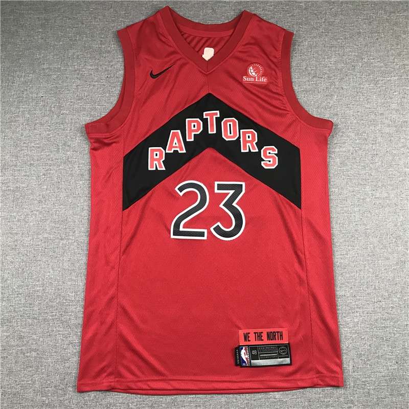 Toronto Raptors 20/21 VANVLEET #23 Red Basketball Jersey (Stitched)
