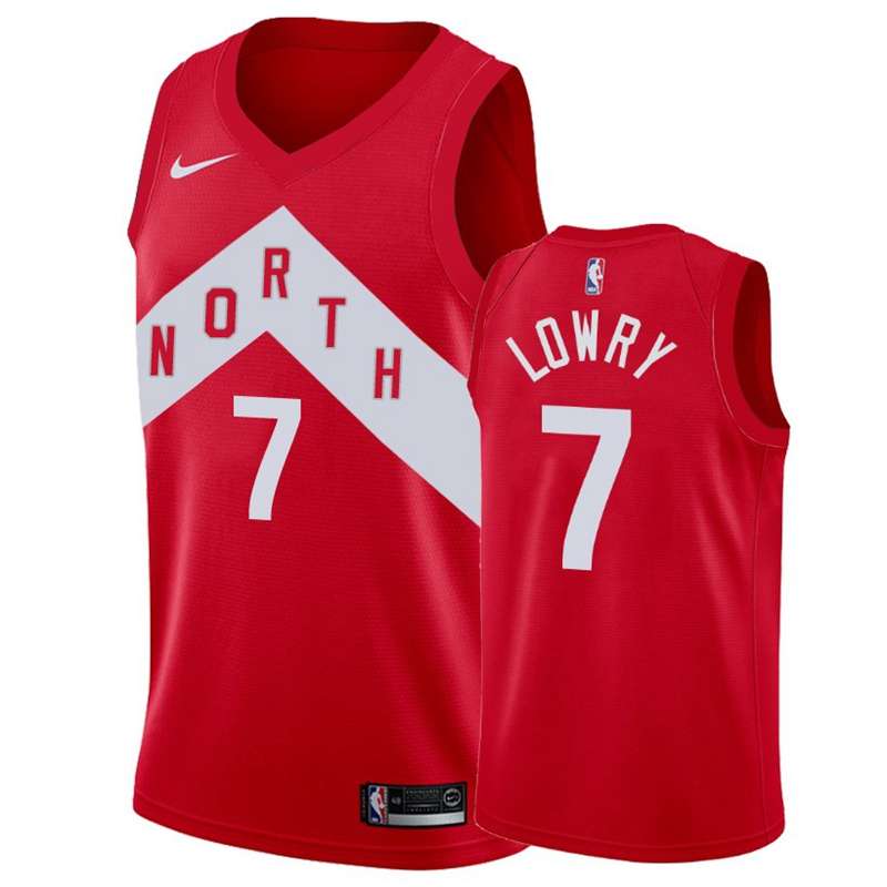 Toronto Raptors VANVLEET #23 Red City Basketball Jersey (Stitched)