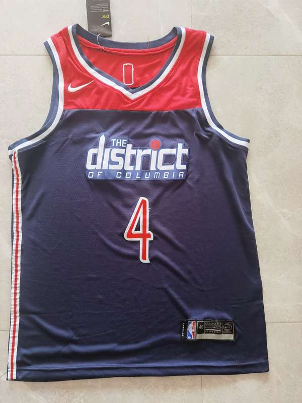 Washington Wizards 20/21 WESTBROOK #4 Dark Blue Basketball Jersey (Stitched)