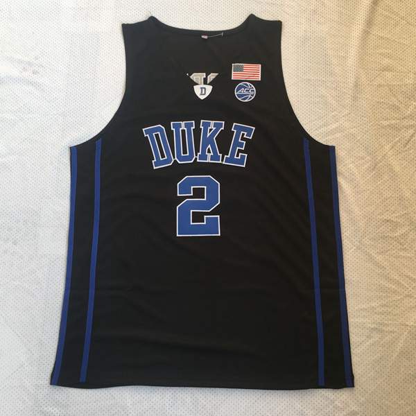 Duke Blue Devils Black REDDISH #2 NCAA Basketball Jersey